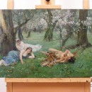 Paisaje con figuras-Tras la intervención