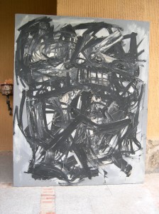 Antonio Saura. "Brea"-inicial