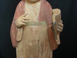 Figura oriental. Cerámica-final detalle